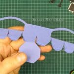 Деталь штаны миньона Миньон из бумаги