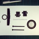 Шаблон очки, ступни и основание Шаблон очки, ступни и основание