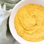 easy hummus recipe in bowl
