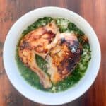 egyptian molokhia recipe with roasted chicken