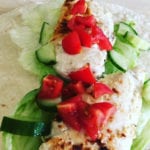 Chicken Gyros Recipe - Tasty greek Gyros which is low fat and healthy. Home made tzatziki recipe - tastes great | AmateurChef.co.uk