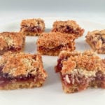 This Raspberry Coconut Slice Recipe is perfect for a quick and easy snack. The coconut slice taste excellent and can be made with any jam flavour... | AmateurChef.co.uk