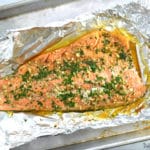 Garlic Butter Baked Steelhead Trout | Delish D'Lites