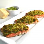Pesto Crusted Salmon | Delish D'Lites