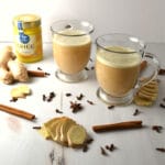 Turmeric Ginger Tea Latte | Delish D'Lites