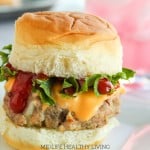 These turkey sliders with mushrooms are a great healthy dinner recipe. I love making turkey mushroom sliders for parties too! These turkey burgers are so tasty no one will know that they are healthy.