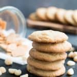 Caramelized White Chocolate Macadamia Nut Cookies. Soft, rich, slightly chewy cookies filled with chunks of macadamia nuts and creamy, white chocolate that's been roasted and caramelized.