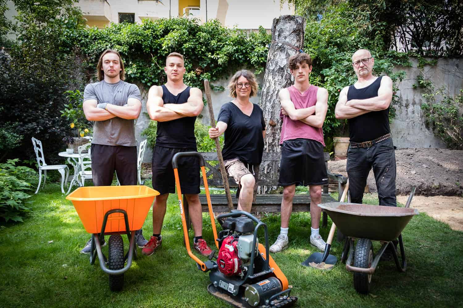 Terrasse im Garten neu gestalten - Teil 2 Bauanleitung