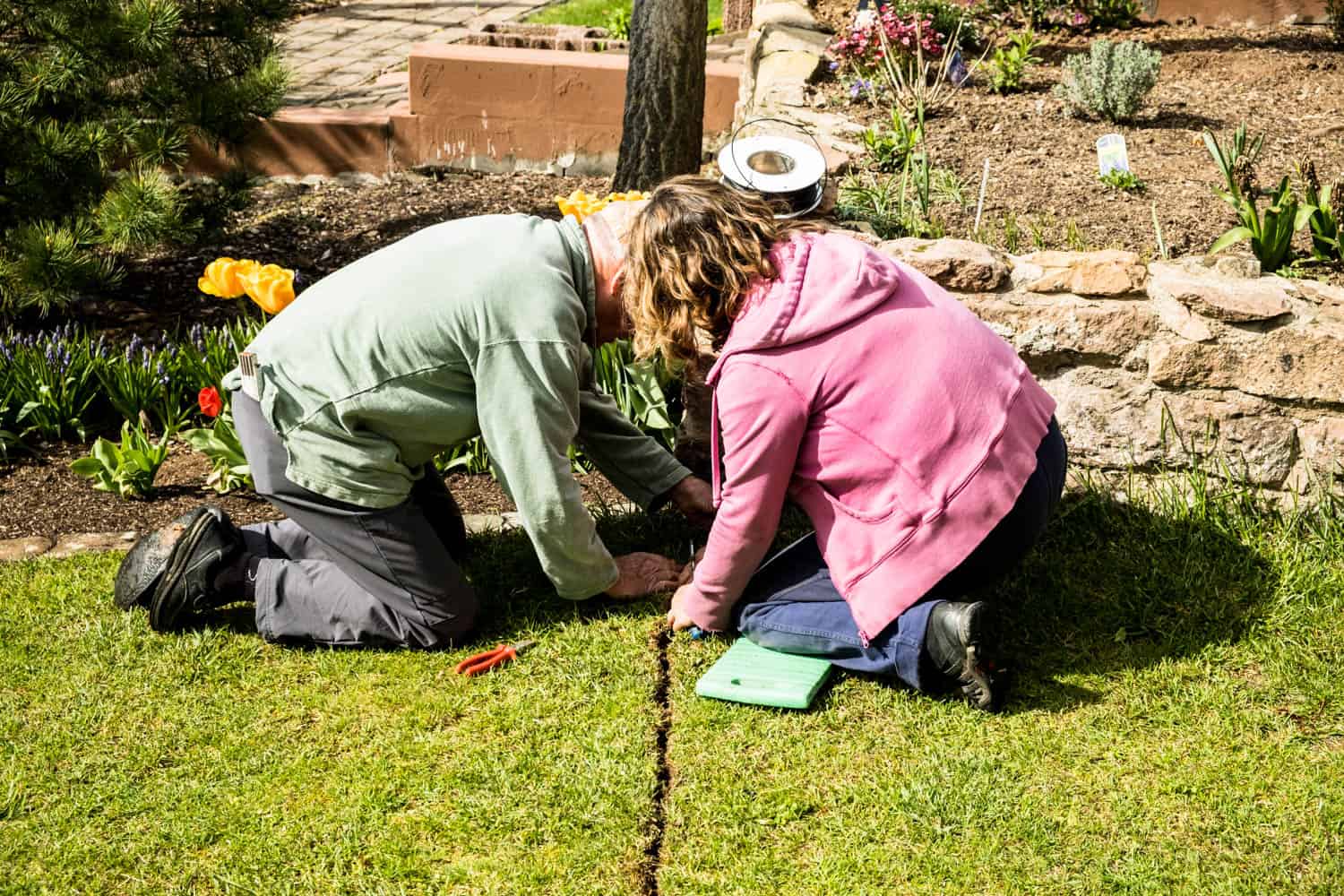 Installation Rasenmähroboter Gardena