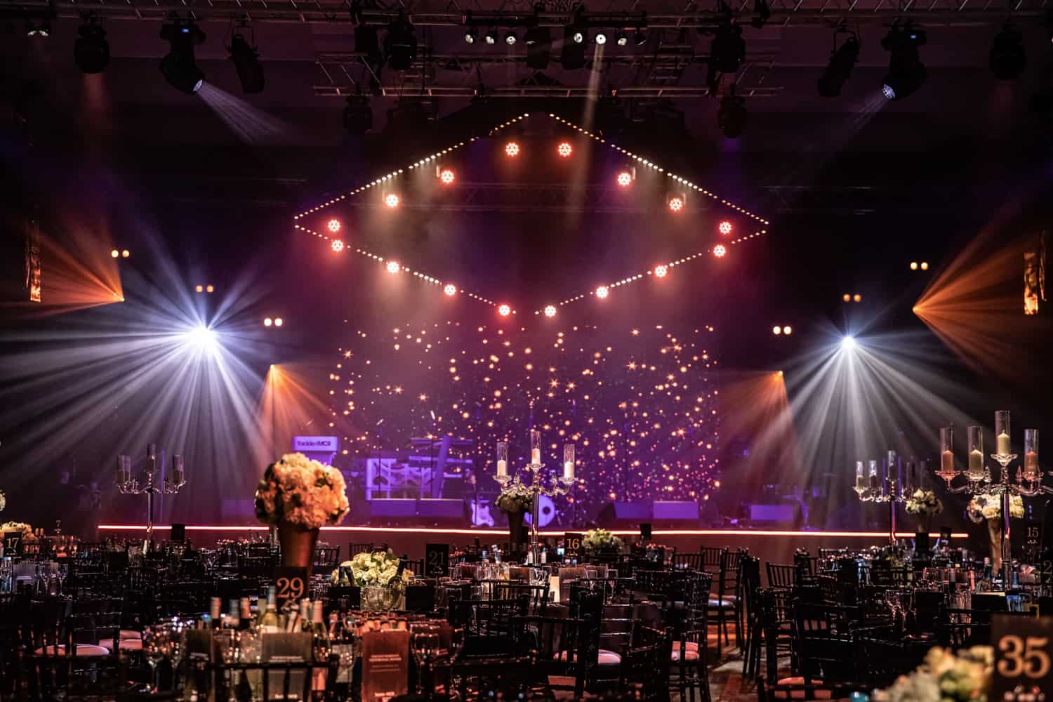 stunning celebrity event dressing at the hilton manchester