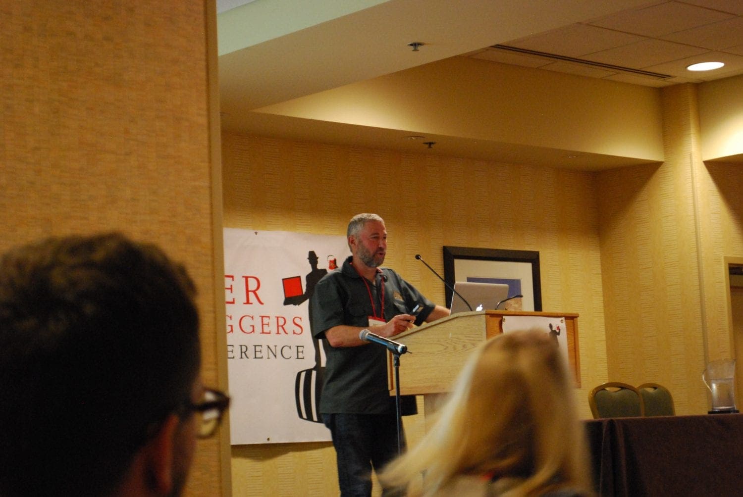 Ken Grossman of Sierra Nevada giving the keynote
