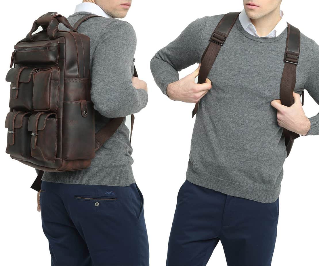 best leather backpacks