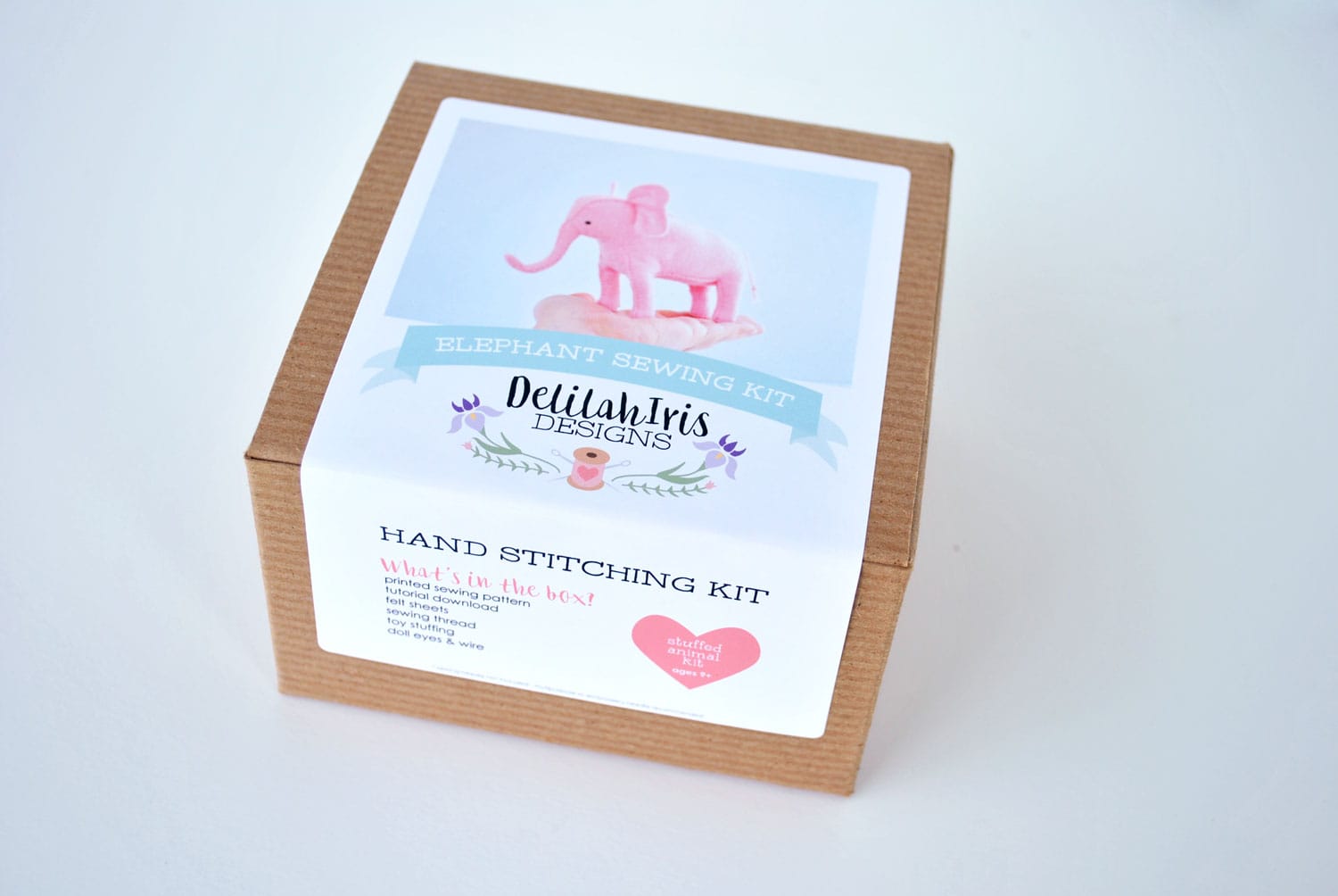 DIY Craft Kit Pink Elephant