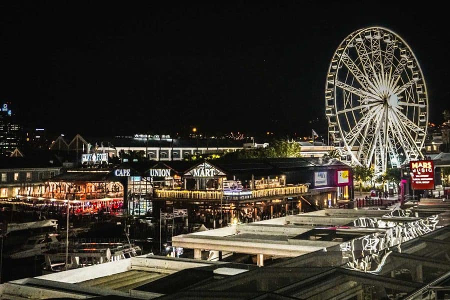 V&A Waterfront at Night, Cape Town