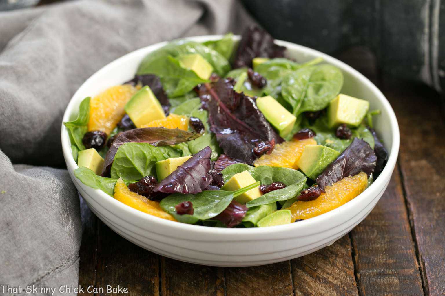 Superfoods Salad Recipe with ChampagneHoney Vinaigrette Dressing