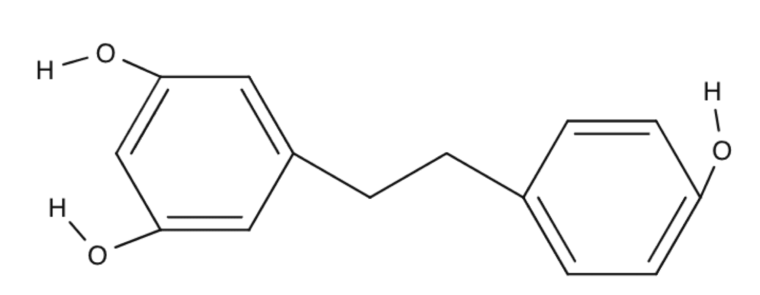 Resveratrol chemical structure