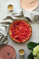 Omis Rhabarberkuchen