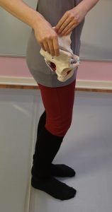 Aufrichtung des Beckens - Foto: privat