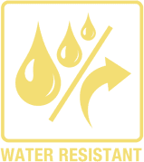 Water Resistant