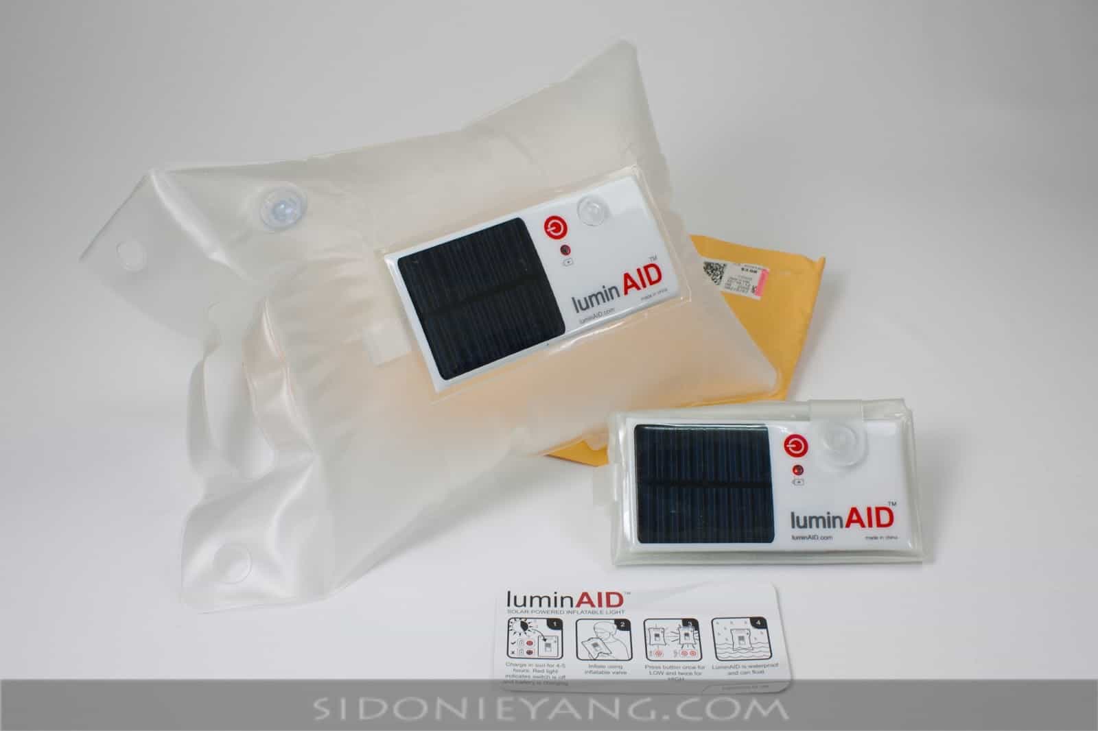 LuminAid 太陽能 LED 燈 1 LuminAid 太陽能LED燈