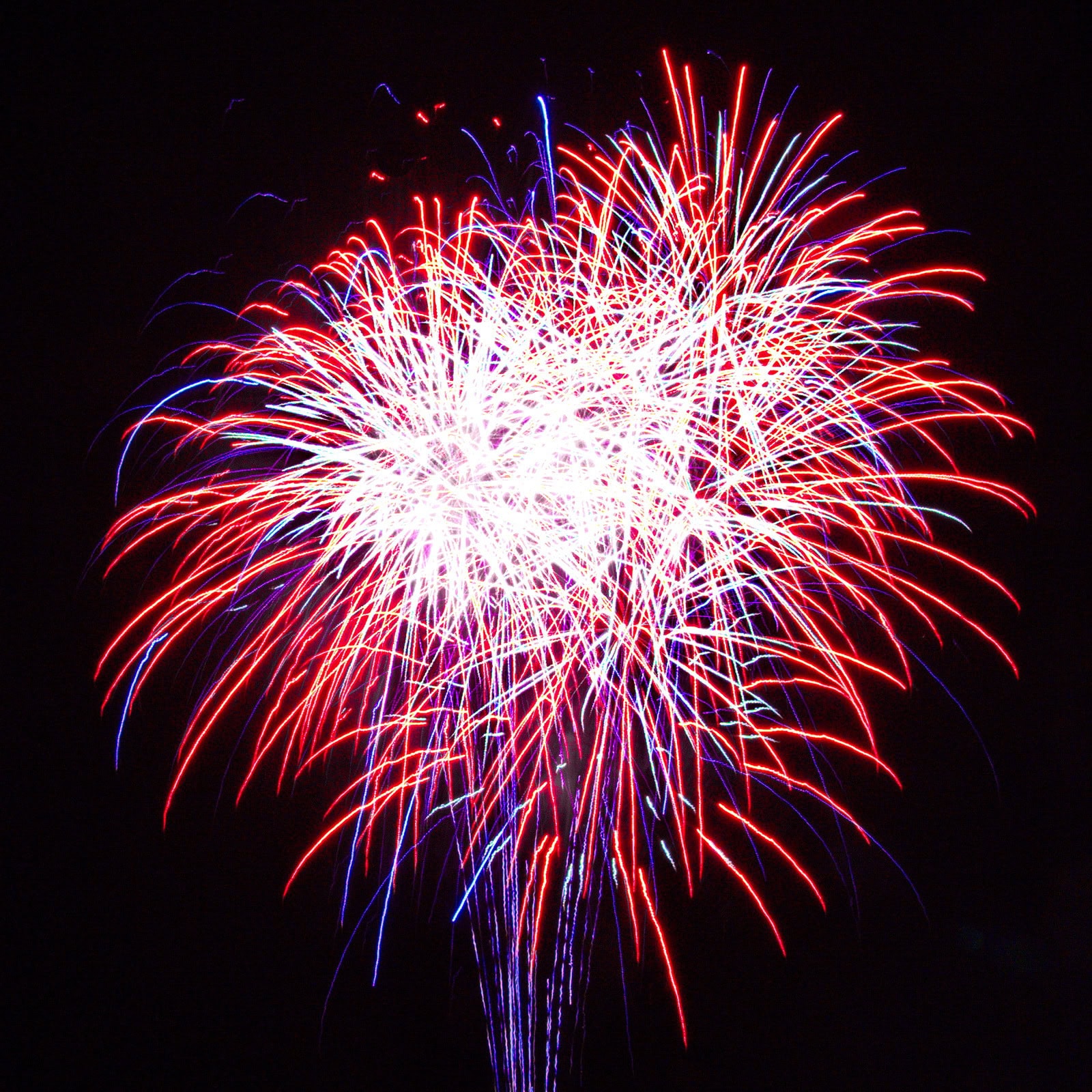 Patriotic Massachusetts Fireworks: Boom in Red, White and Blue