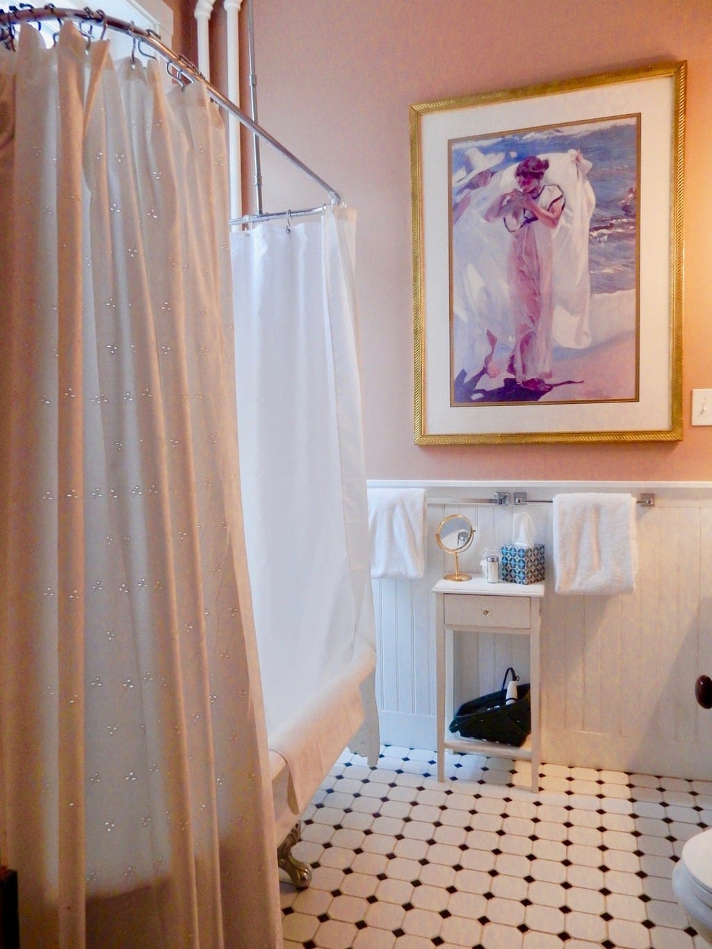 Clawfoot Bathtub Faunbrook BnB West Chester PA