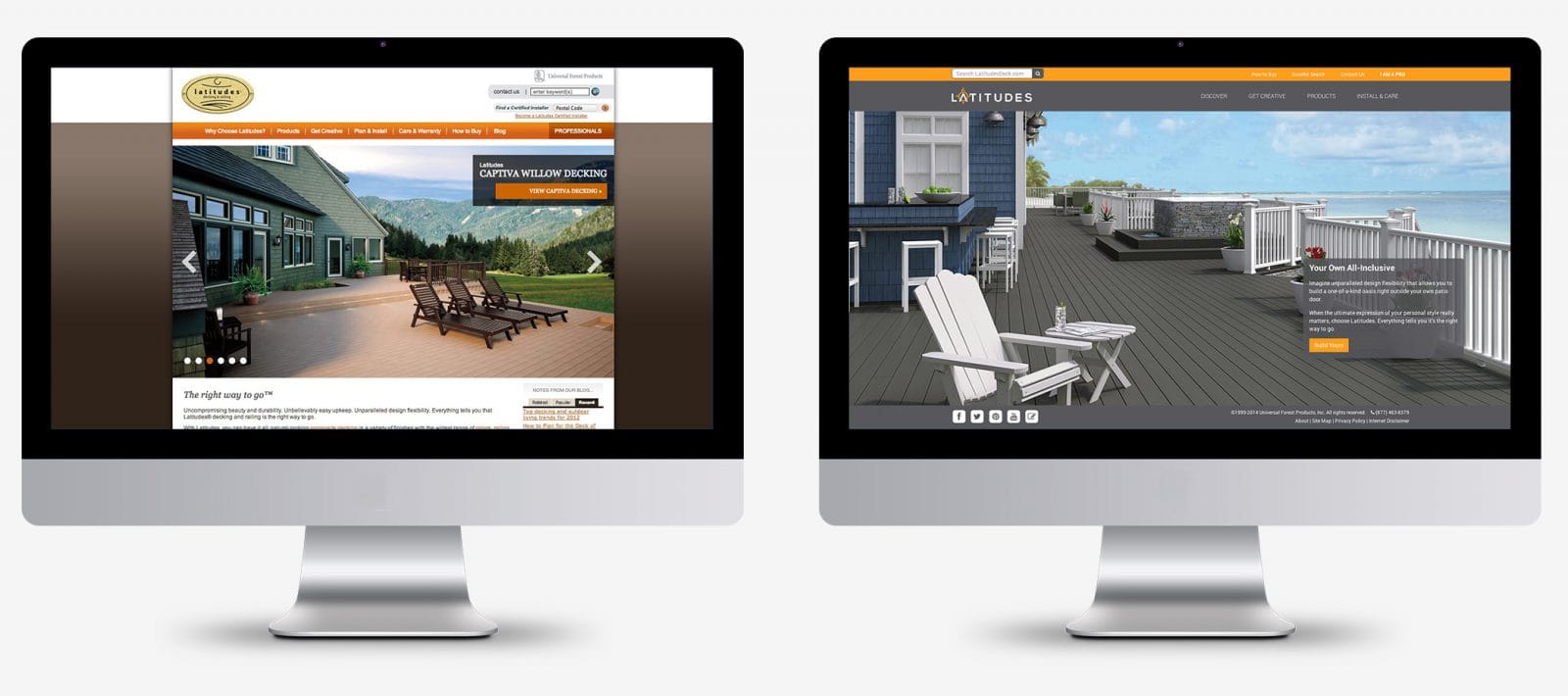 latitudes website before and after