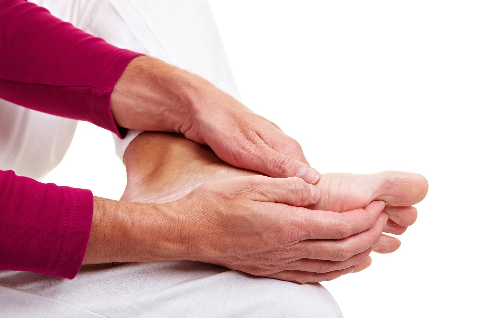 Man With Foot Pain