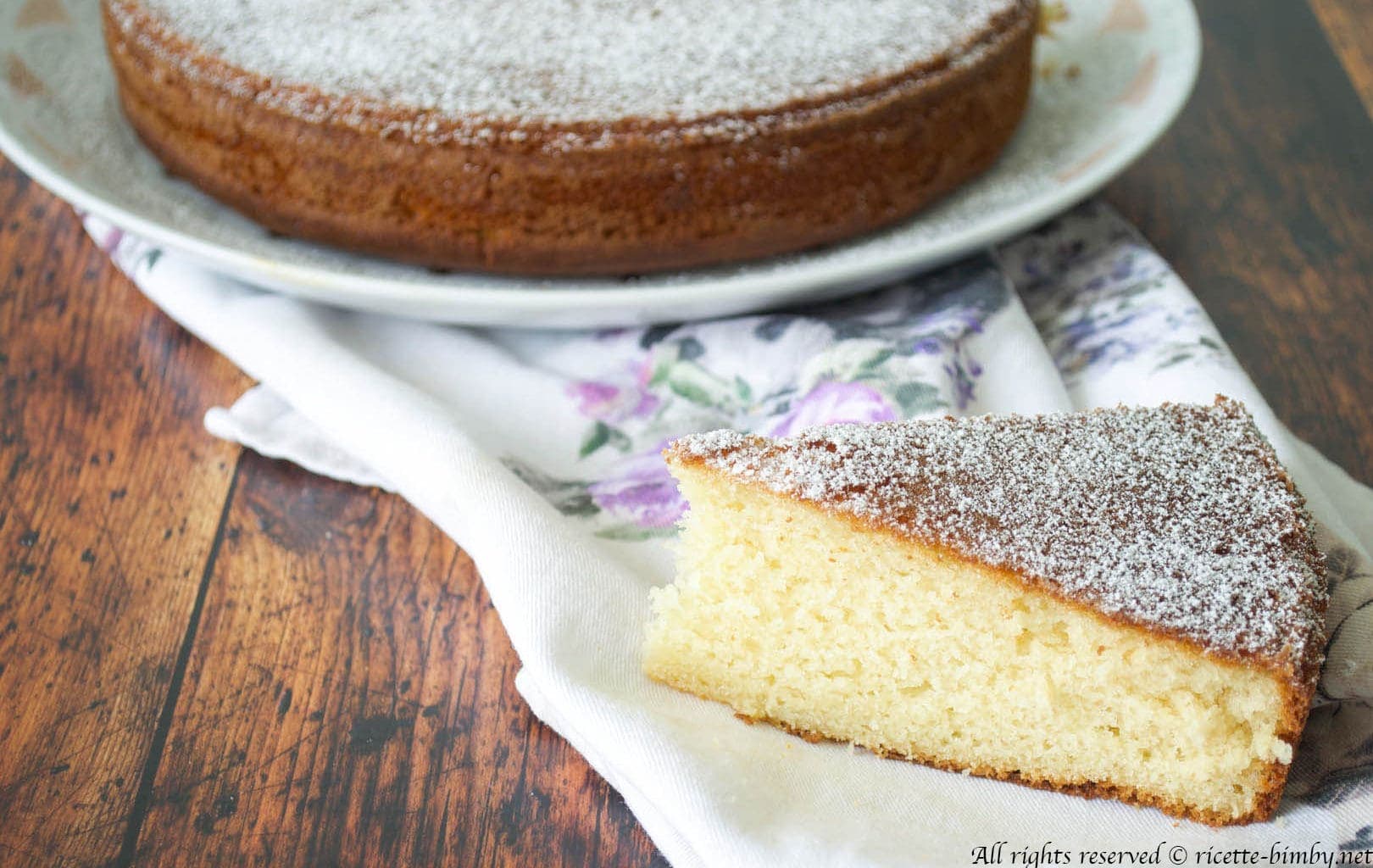 Torta allo yogurt Bimby • Ricette Bimby