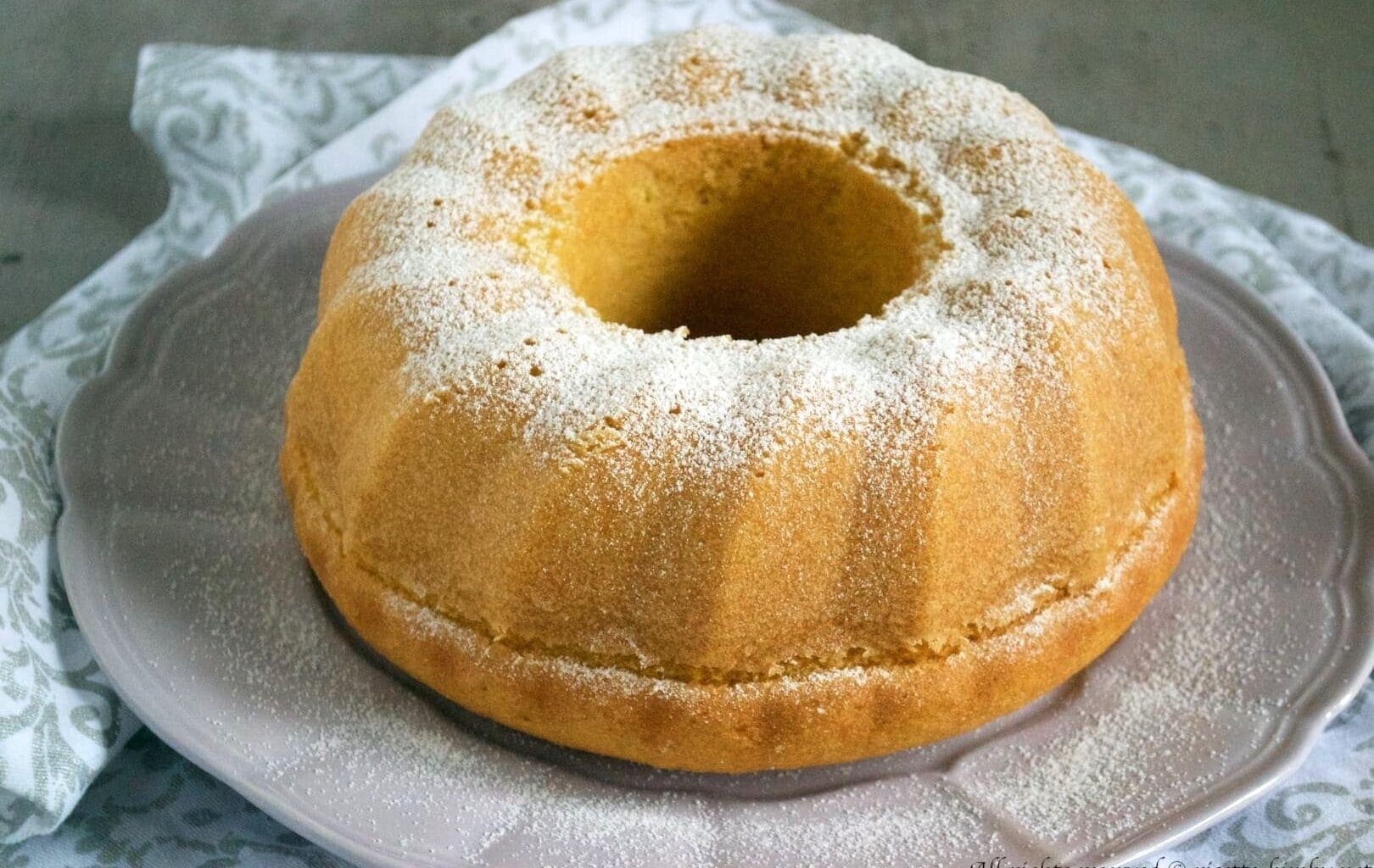 Ciambellone All Acqua Bimby Ricette Bimby