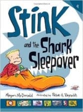 Stink and the Shark Sleepover book list for 8 year olds