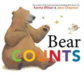 Book Cover for "Bear Counts" by Karma Wilson.