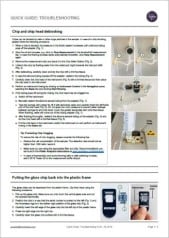 Quick Guide on troubleshooting on the Ampha Z32