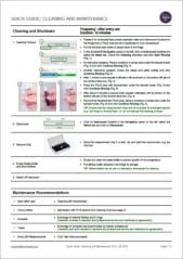 Quick Guide on how to clean and maintain the Ampha Z32 Pollen Analyzer