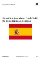 Download Quick Guides Spanish