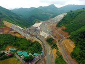 Update the construction photos of Ngoi Gianh Reservoir Project