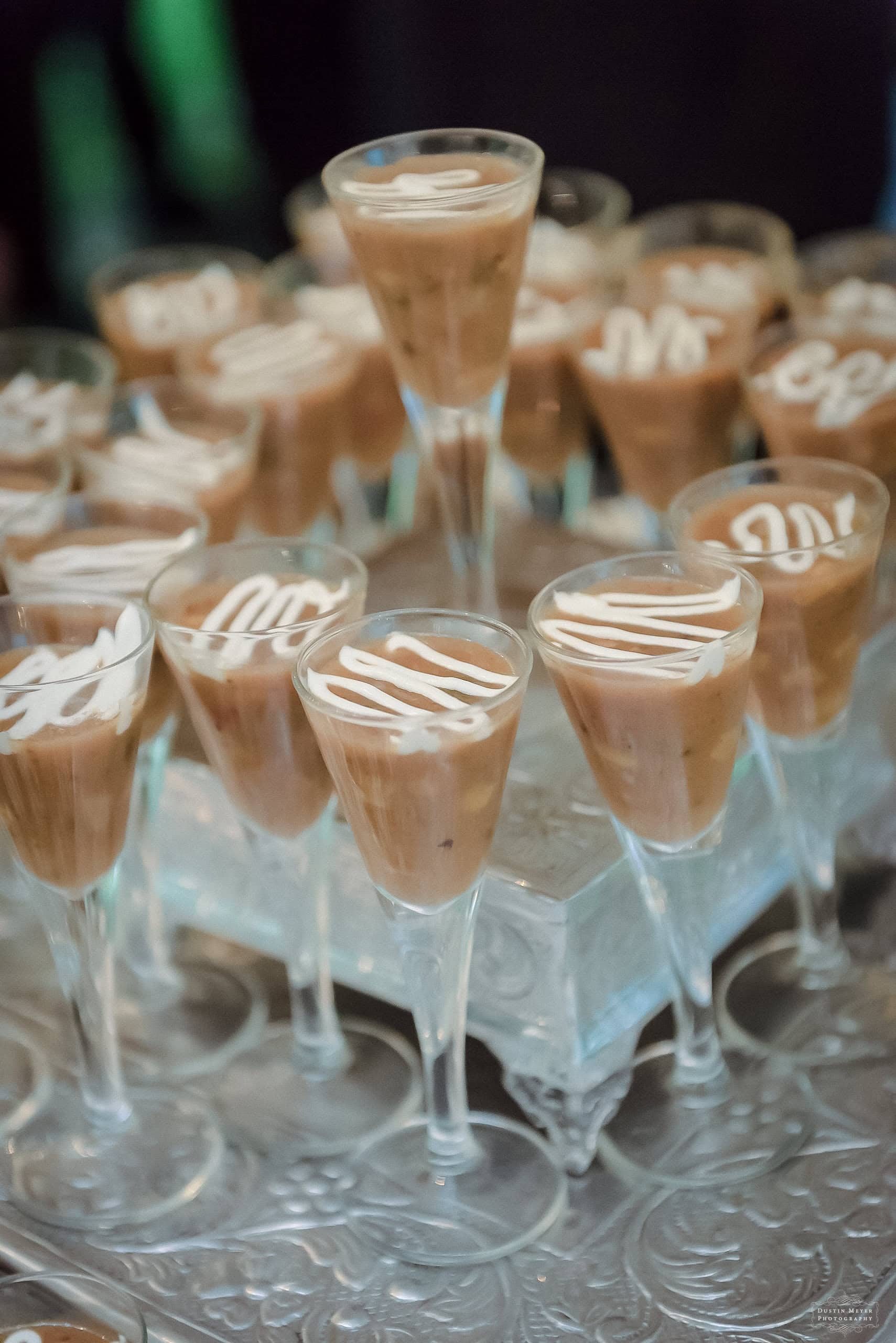 Umlauf Sculpture Garden Austin Wedding wedding hors d'oeuvres mousse