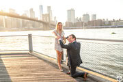 How to propose at Brooklyn Bridge park.