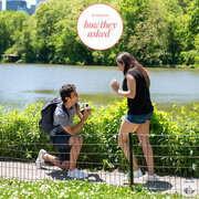 Zoom Marriage Proposal in Central Park.