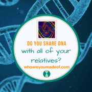 Do you share DNA with all of your relatives?