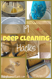 19 Household Deep Cleaning Hacks