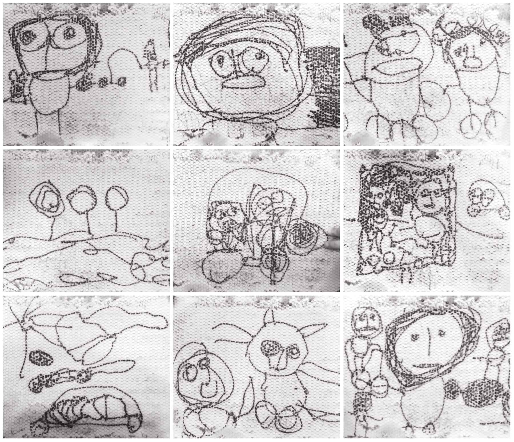 兩歲寶寶日常隨手畫 4 Orane's drawing 20180608