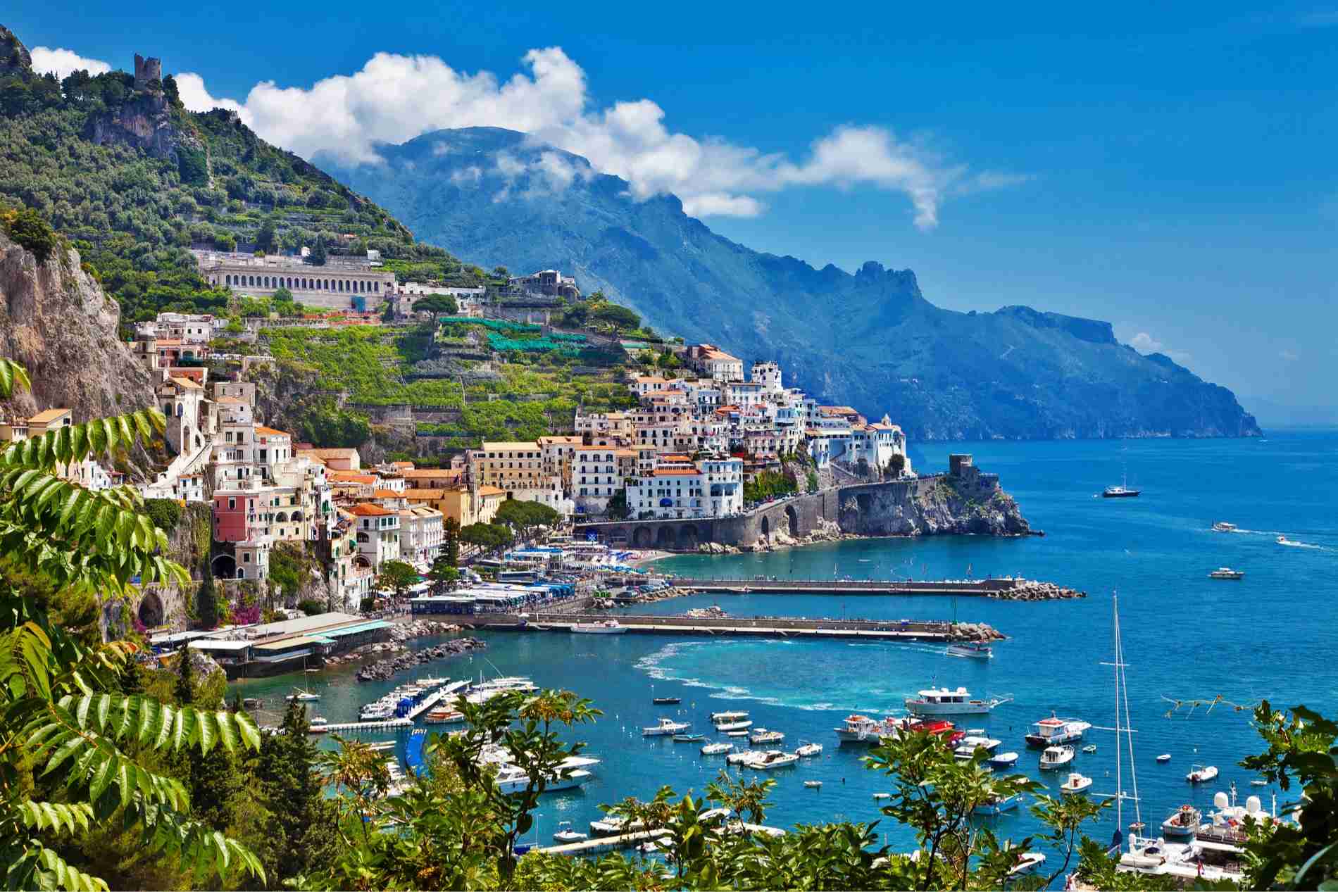 Self Guided Walking Holidays in April, iconic walks, italy walking holidays, Amalfi and Sorento Coast to Coast