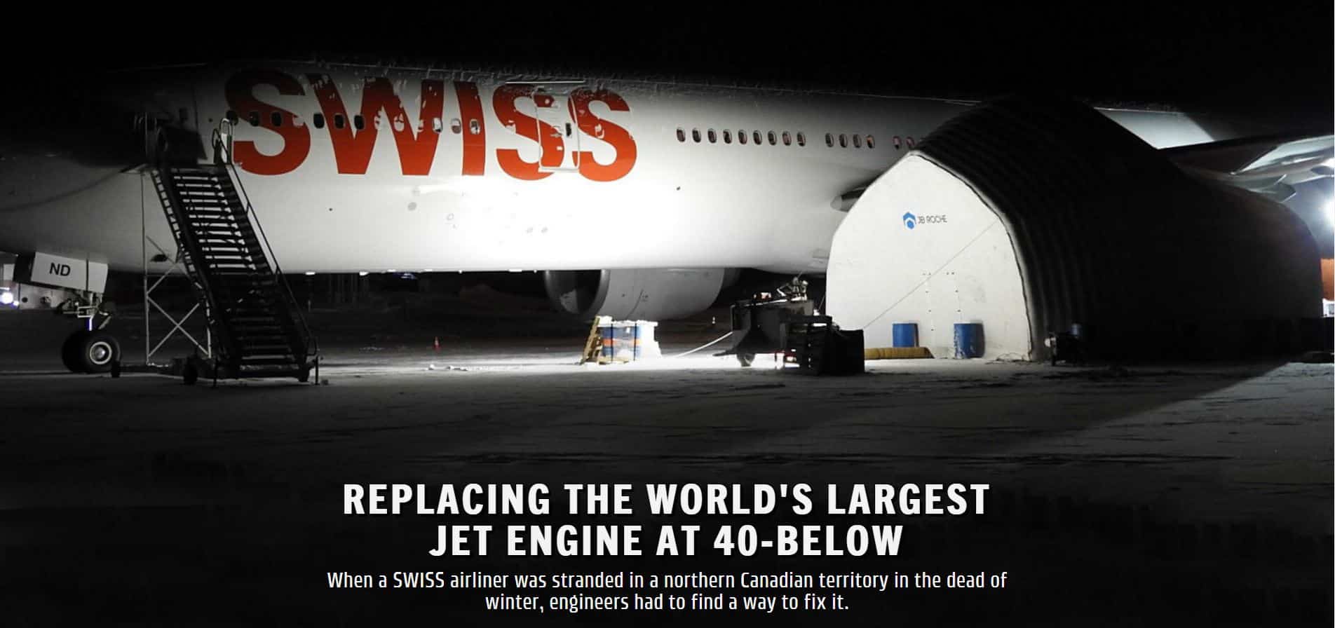 igloomx replace jet engine extreme cold weather