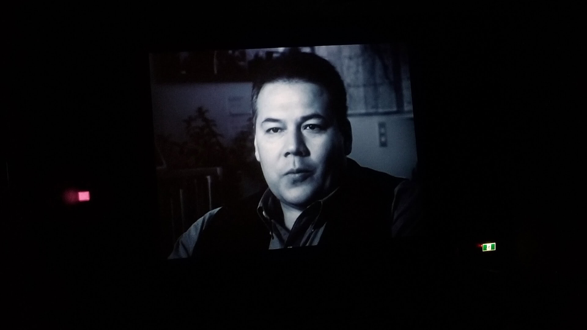 Jeffrey Thomas, screening shot