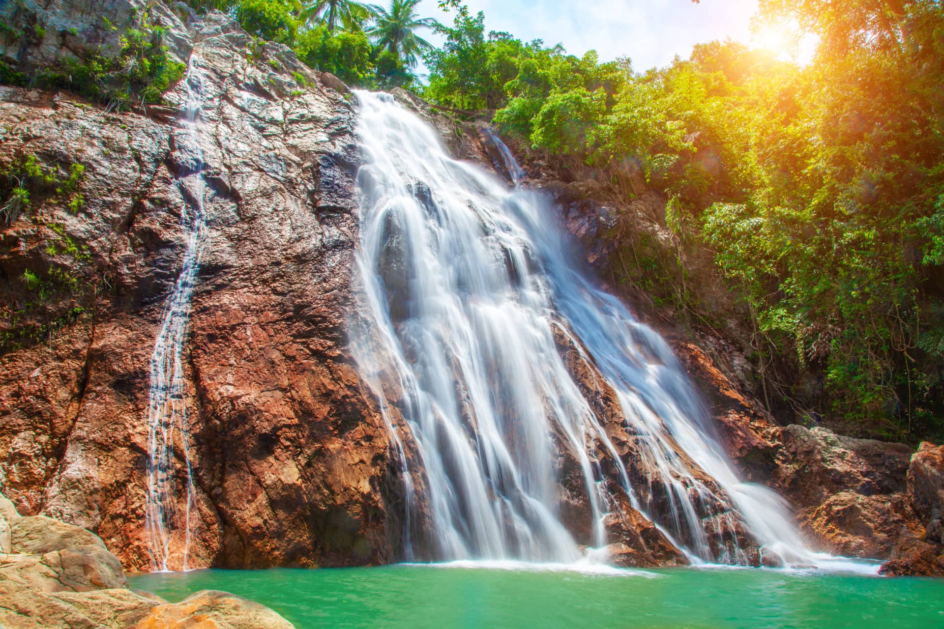 Na Muang 1 waterfall, Koh Samui, Thailand