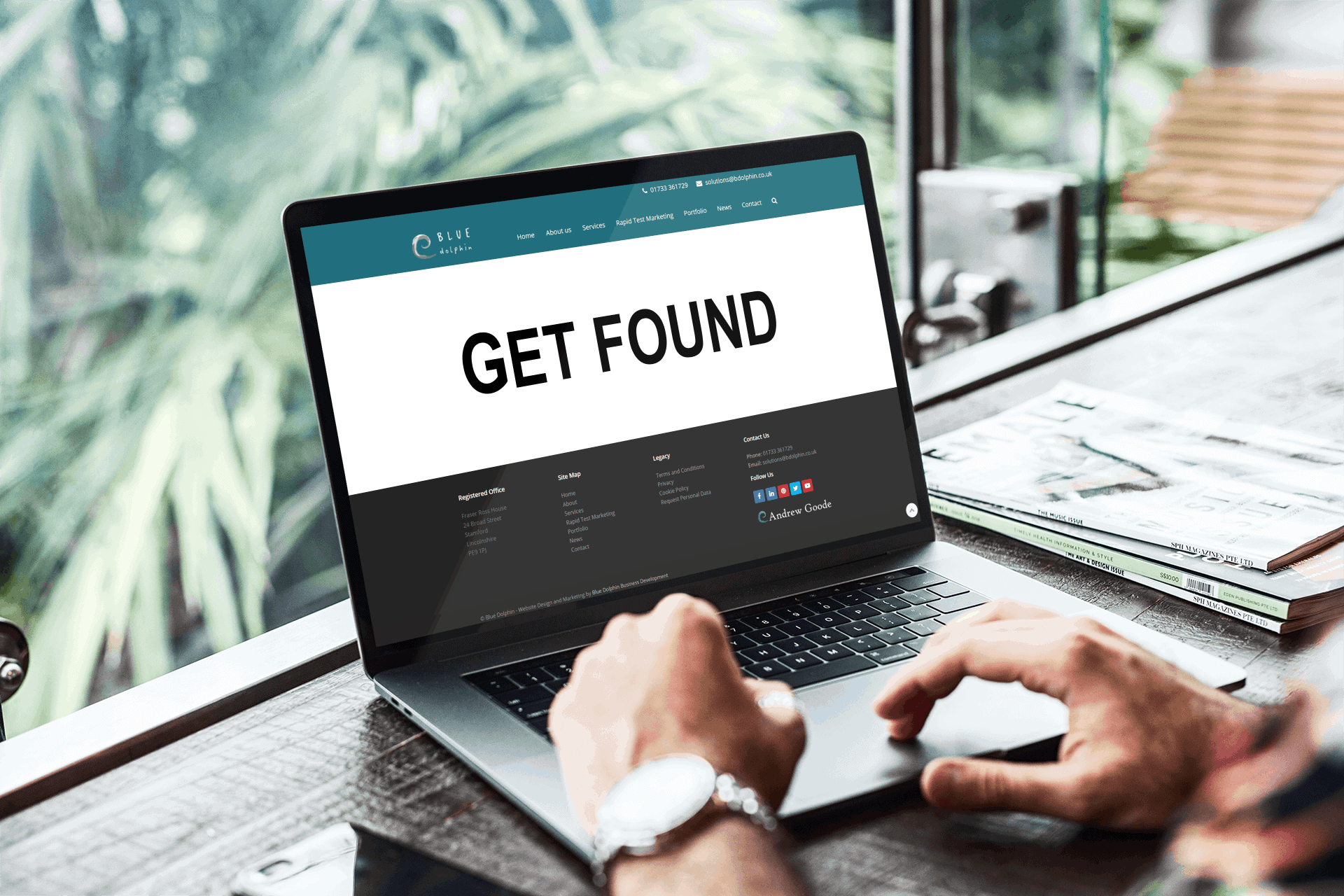 Web Design Peterborough Blue Dolphin Business Development Ltd