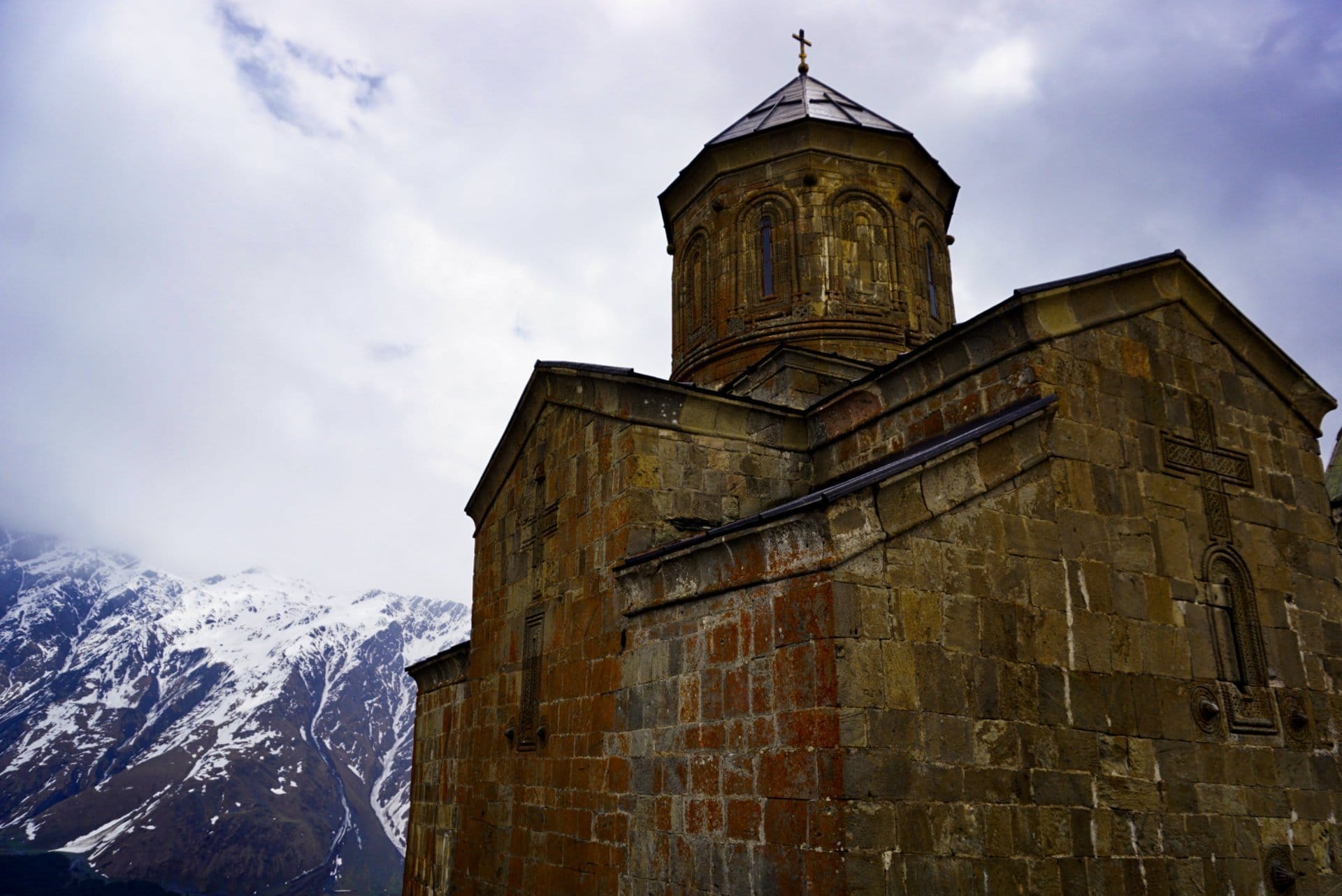 Gergeti Trinity Church, Kazbegi, Georgia - Experiencing the Globe