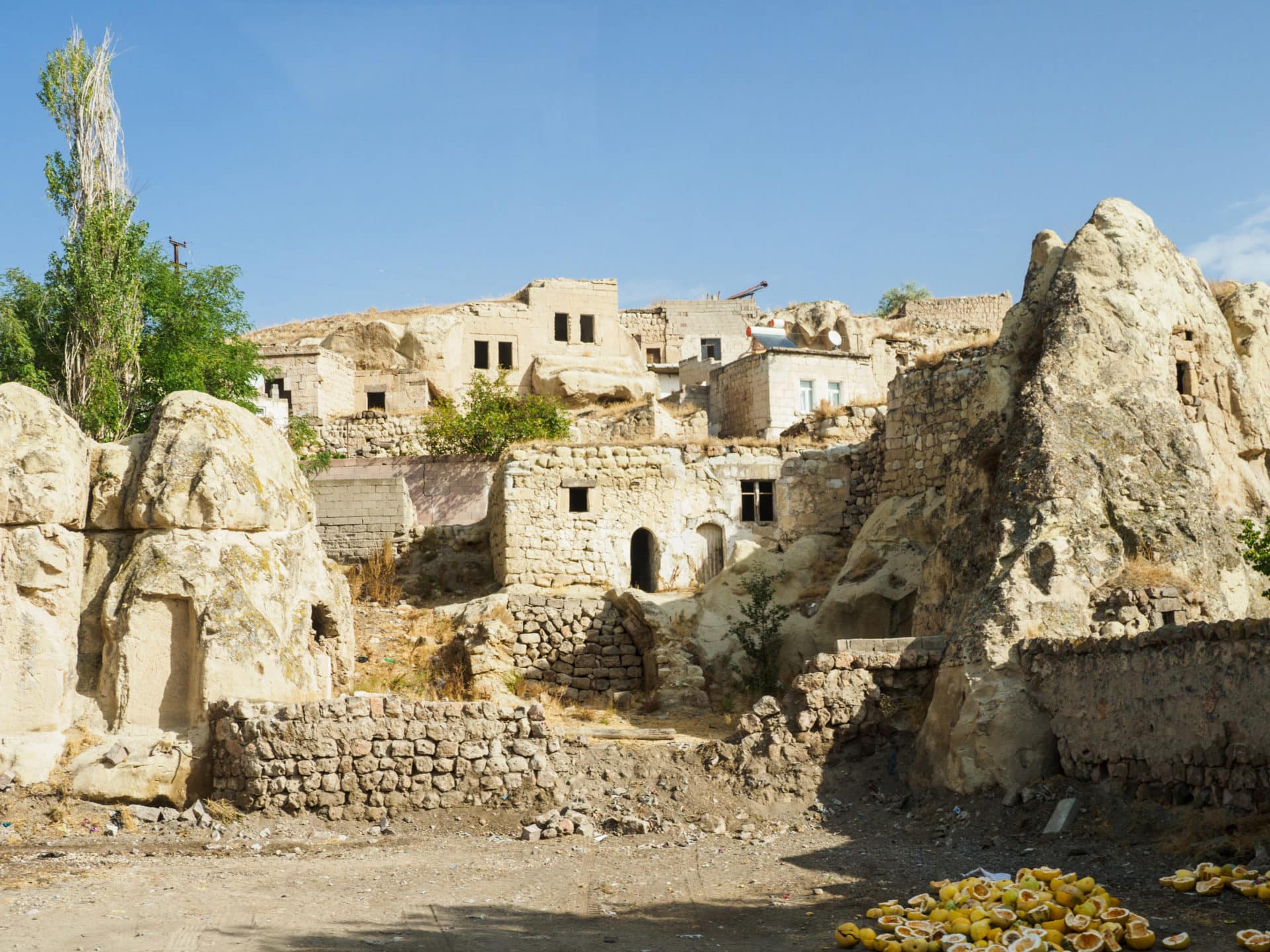 The underground city of Cappadocia, Turkey.