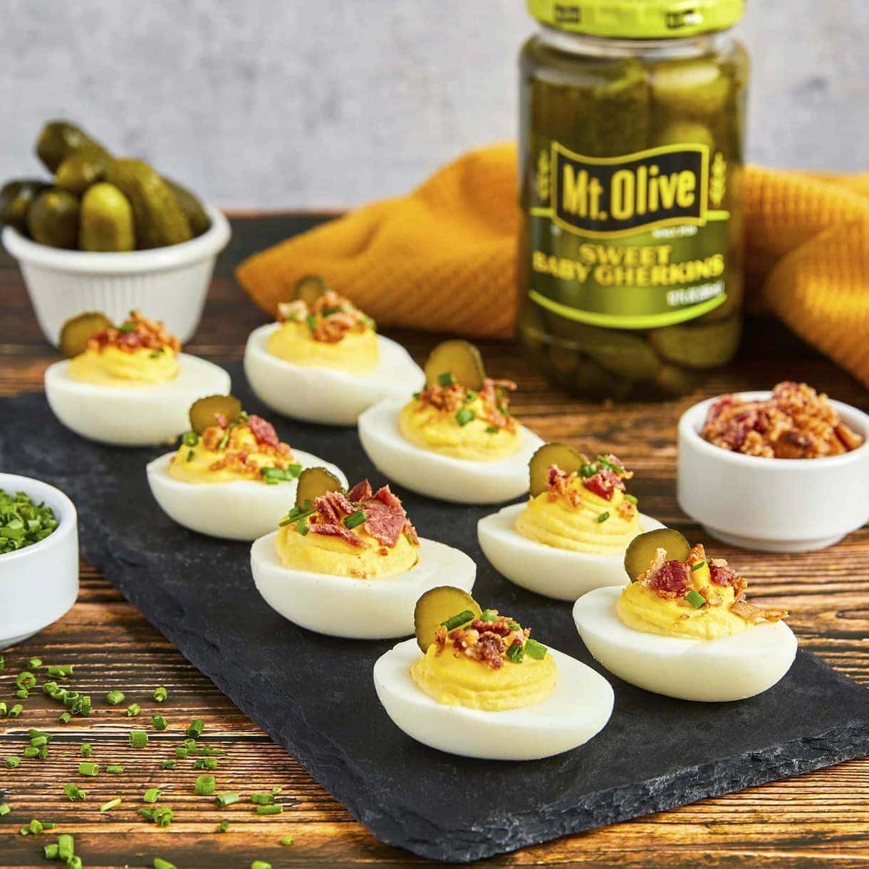 Pickled Deviled Eggs